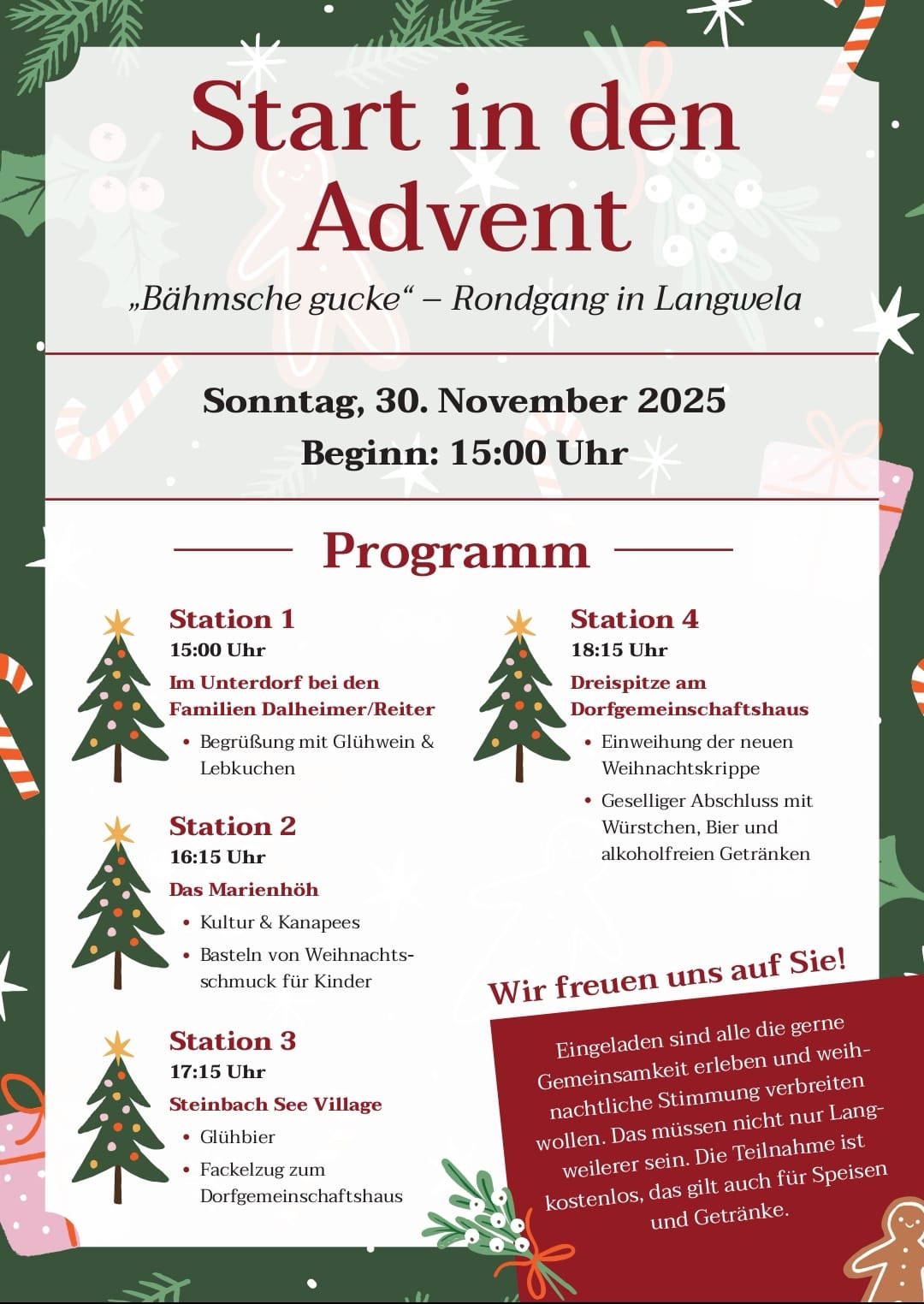 Das erste Event dieser Art